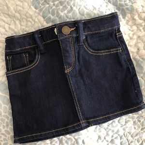 Gap mini denim skirt